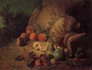 Jean Baptiste Oudry Still Life with Fruit oil painting reproduction